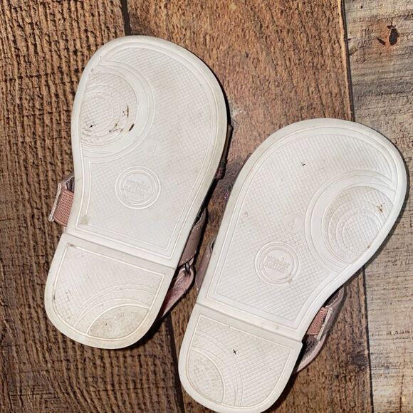 🎆 Wonder Nation Infant Girls' Unicorn Sandals Size 4 Pink - Picture 6 of 9